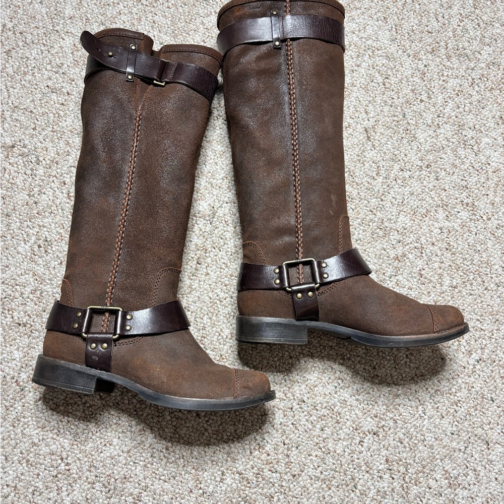 Brown UGG Leather Boots